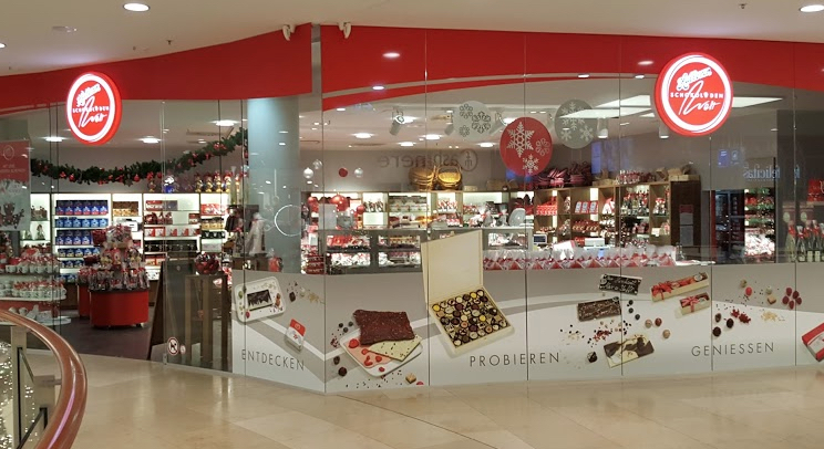 ドイツ観光お土産 チョコレートハローレン ドレスデンショップ